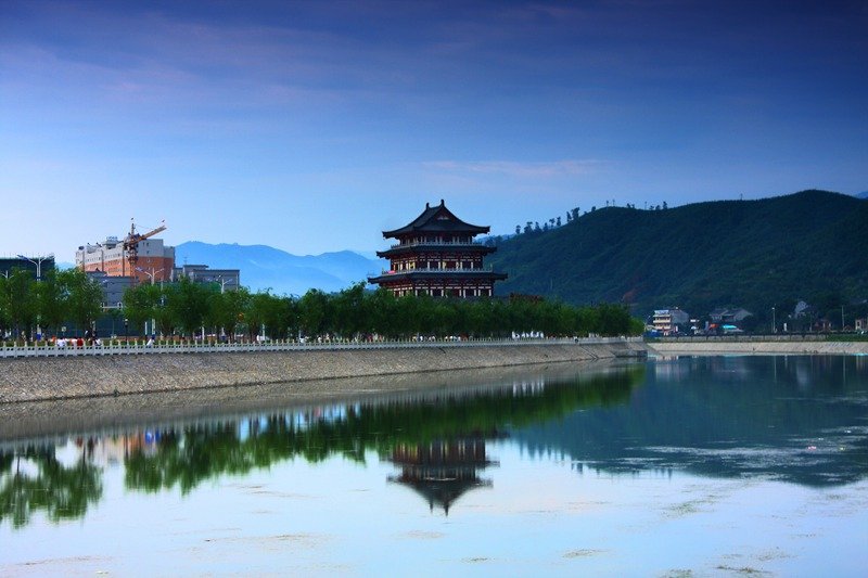 商洛市丹江公园水利风景区