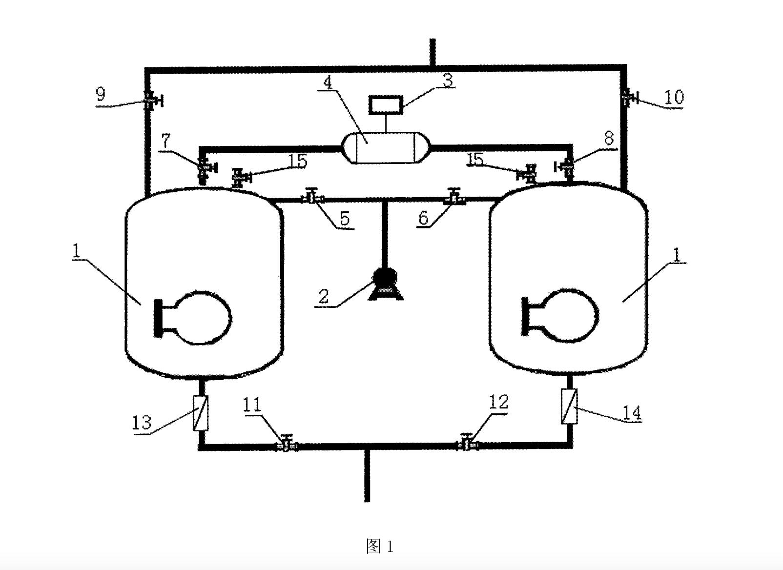 一种用于清洗油罐的正负压抽吸装置