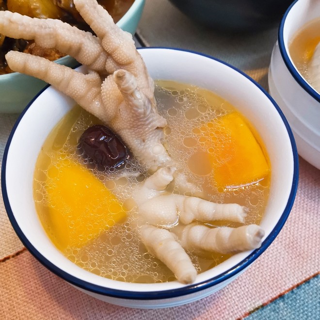 木瓜炖鸡爪