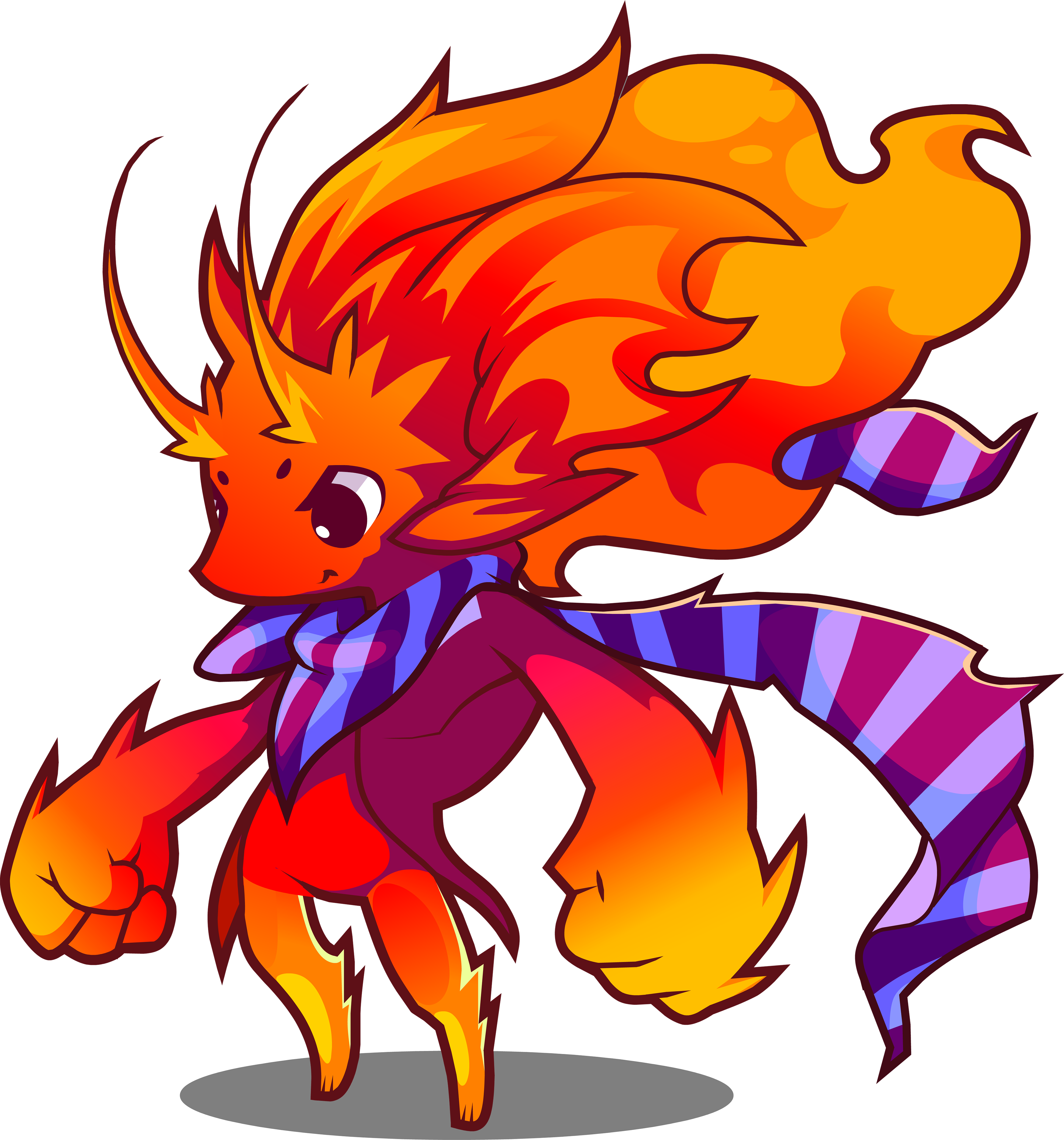 ">炽红莲兽,游戏《 a target="_blank" href="/item/洛克王国/67258"