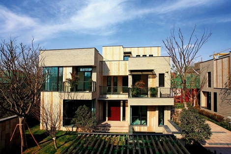  p>金地格林世界白金涟庭(别墅)位于上海市嘉定南翔,由金地集团建成