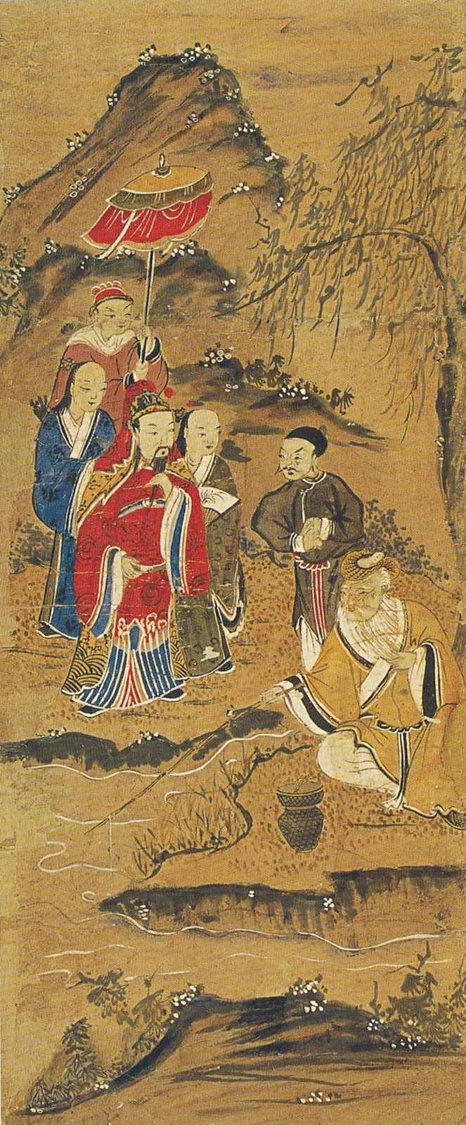 高淳明清道教神像画