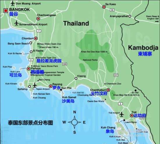  p>尖竹汶府是泰国东部的一个府,位于泰柬边界上,靠近 a target="
