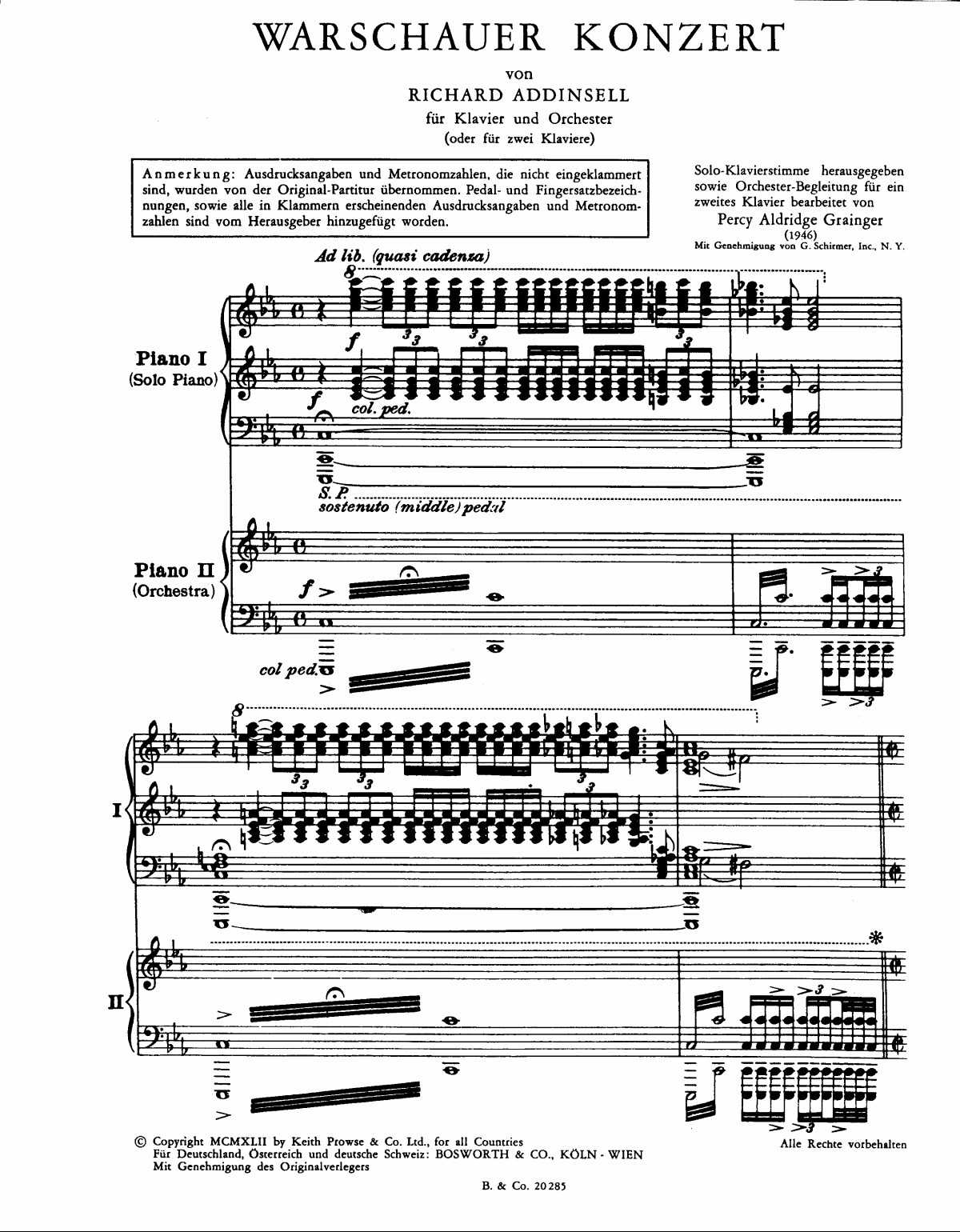  p>《华沙协奏曲》(warsaw concerto),英国作曲家理查德·阿丁赛尔