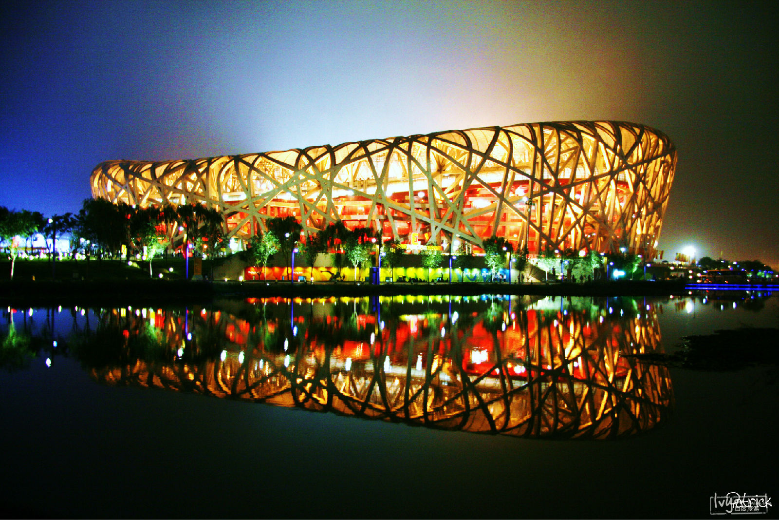 为2008年北京奥运会的主体育场,占地20