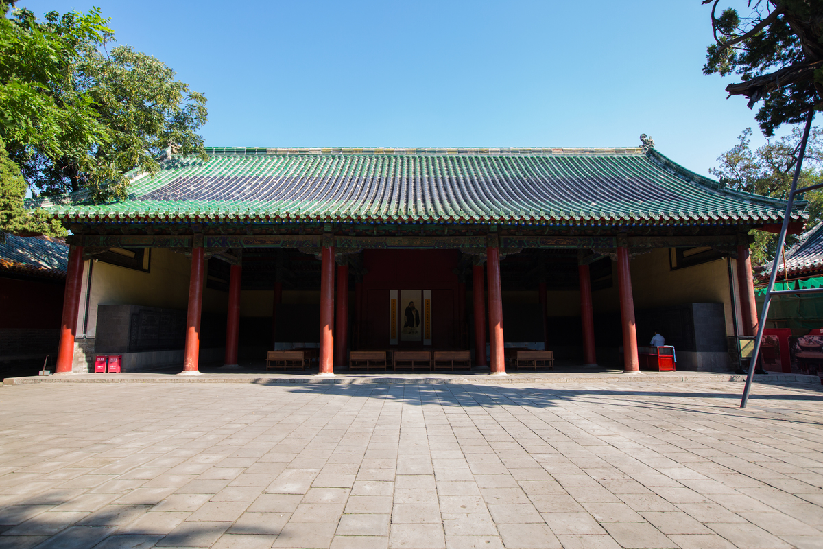  p>曲阜孔庙(temple of confucius, qufu),又称"阙里至圣庙",位于 a