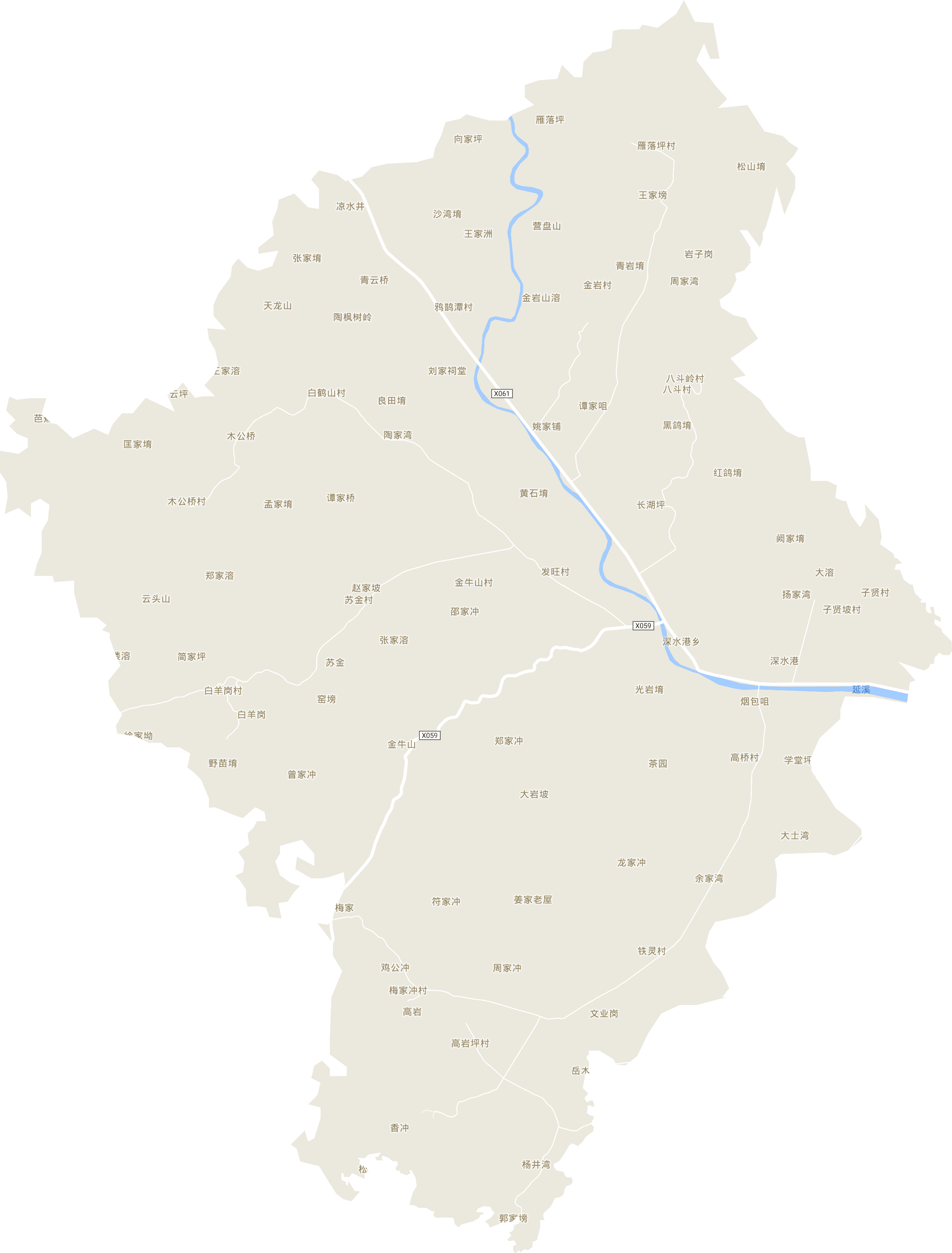 隶属于湖南省常德市桃源县,地处桃源县东部,东与漳江镇,青林回族