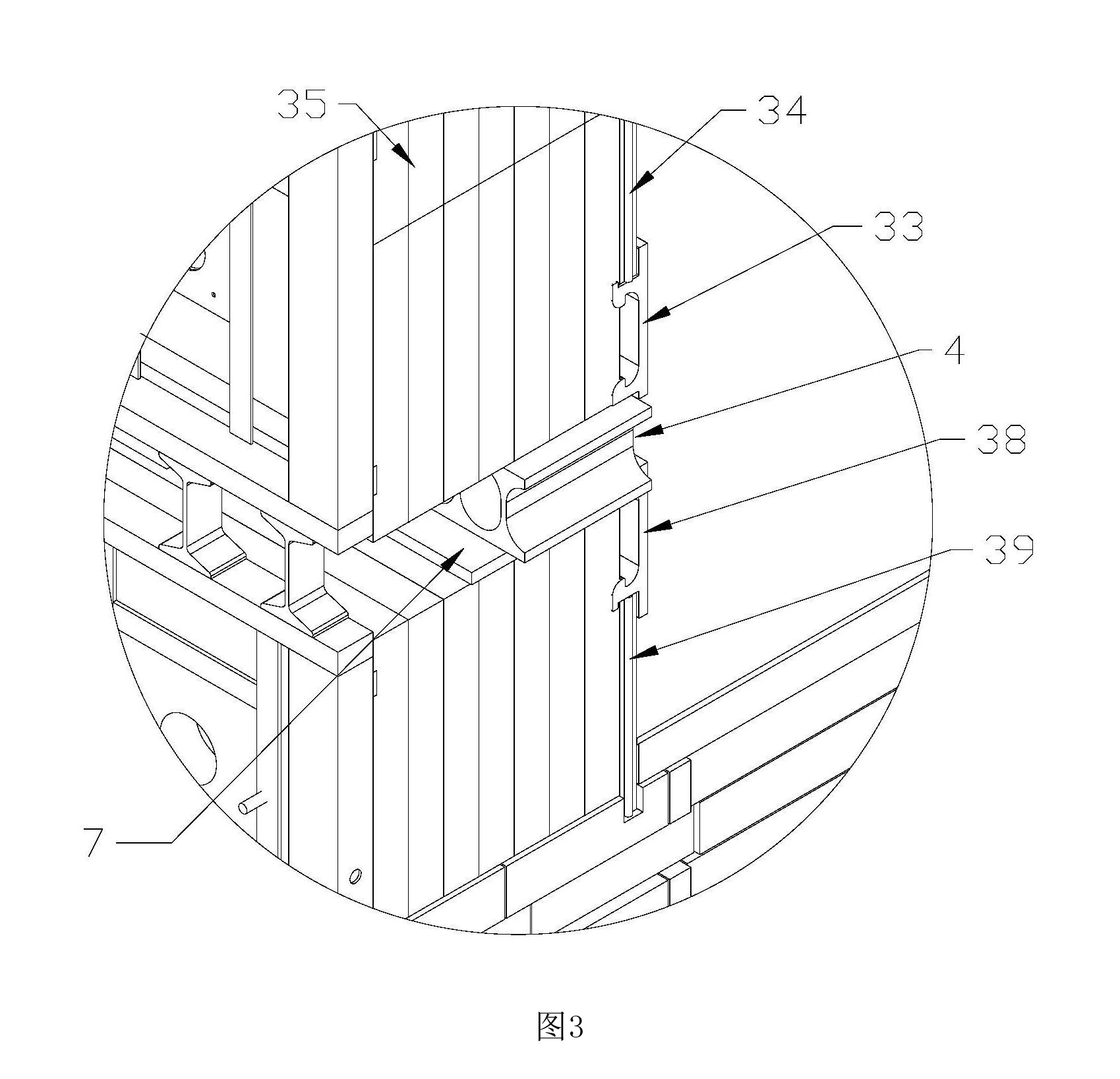 一种低蓄热的节能辊道窑
