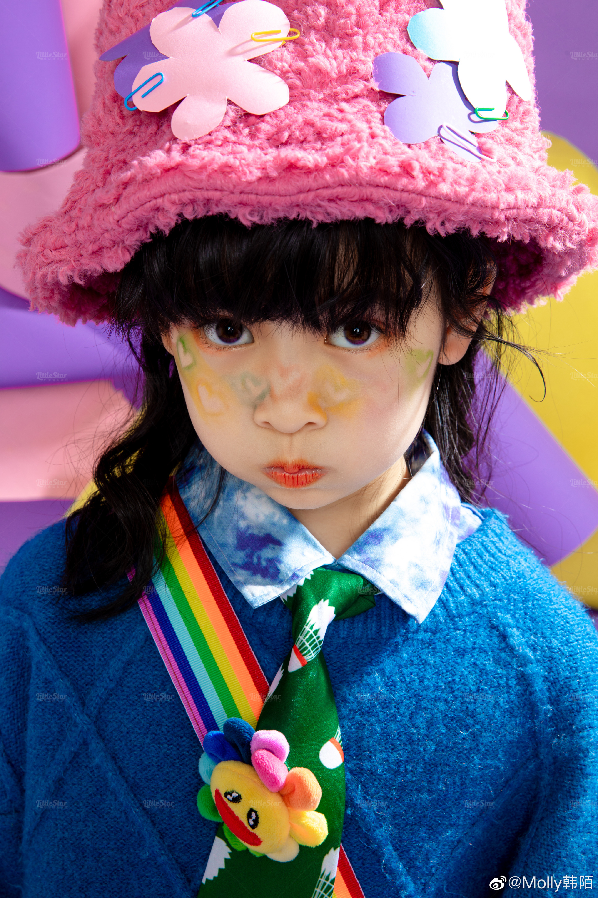 韩陌,2014年3月2日出生,中国内地女演员