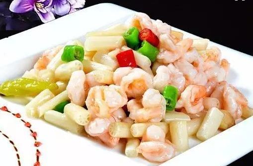 【虾仁炒鱼面】