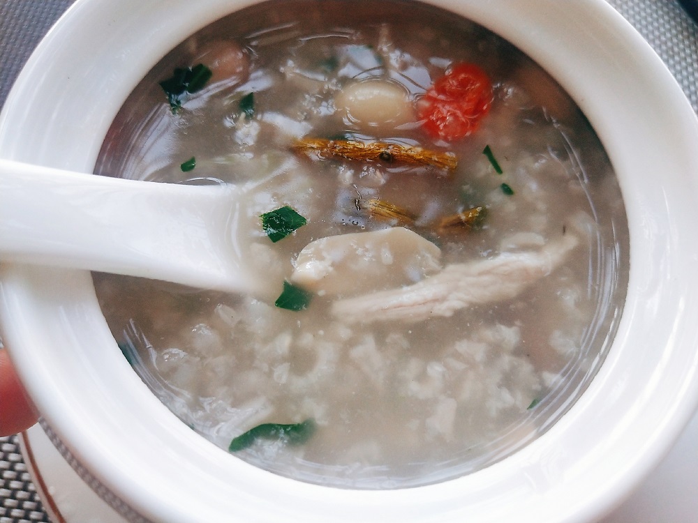 石斛健骨瘦肉粥