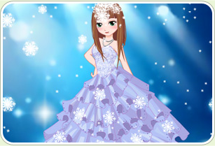 雪公主化妆打扮