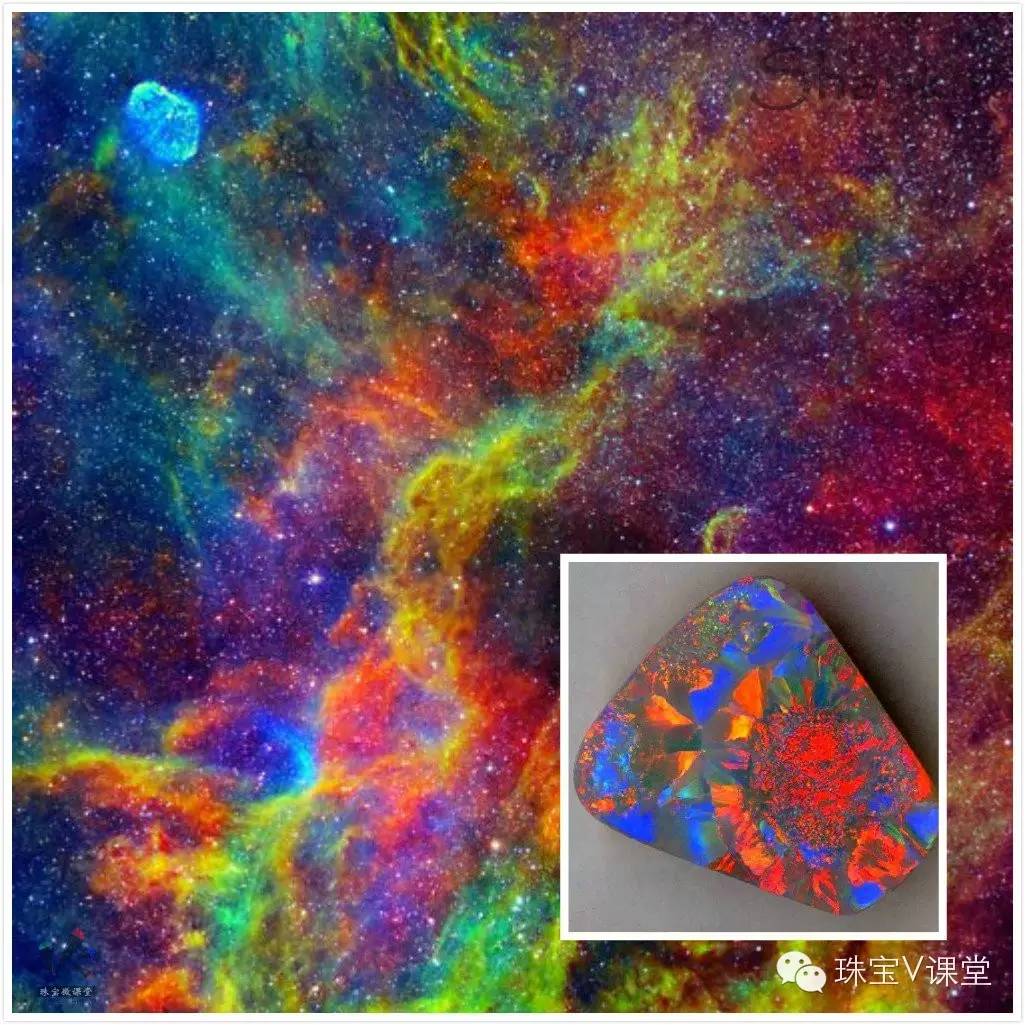 夜观星象，知晓世界各地的欧泊品种_百科TA说