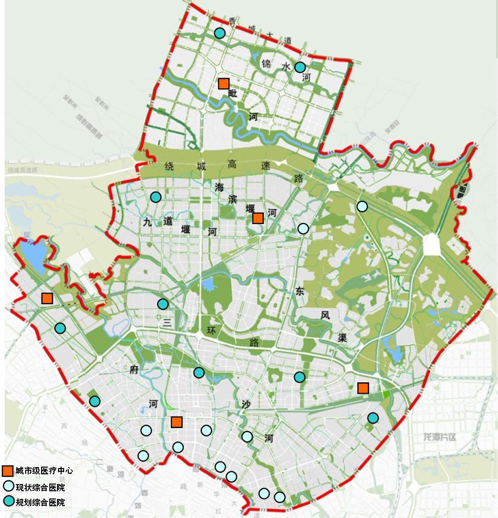 成都市北部城区老旧城市形态和生产力布局改造工程