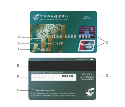 中国邮政储蓄信用卡