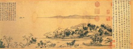 富春山居图（元代黄公望创作纸本水墨画）_百度百科