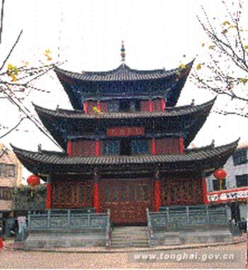 聚奎阁位于<a target="