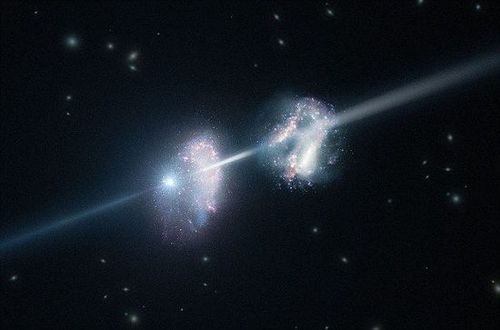  p>伽玛射线暴(gamma ray burst,缩写grb),又称伽玛暴,是来自天空中某