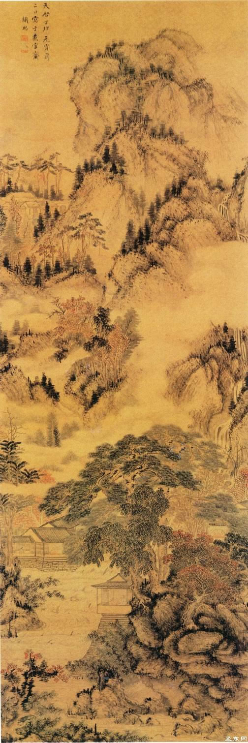  p data-id="gn3gvaaes5">《山水图》是中国明代画家关思创作的立轴