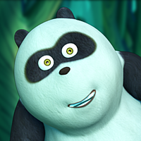 会说话的熊猫