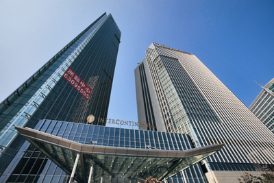  p>上海浦西洲际酒店位于闸北区的上海浦西洲际酒店坐落在 a target="