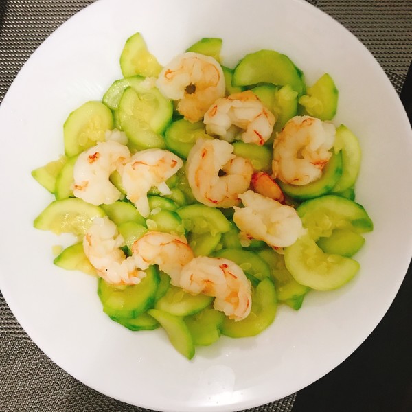 家常西葫芦虾仁