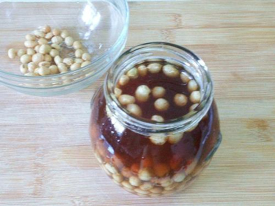 黄豆泡醋
