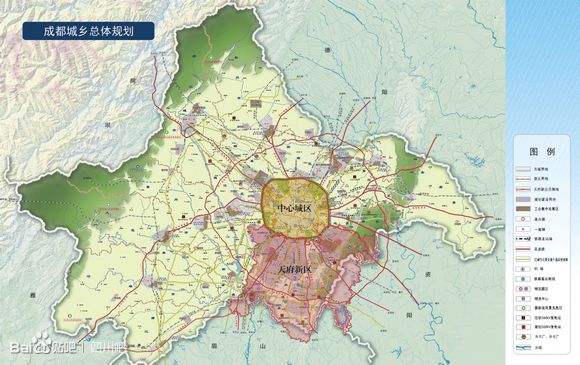 四川省成都天府新区总体规划(2010—2030)