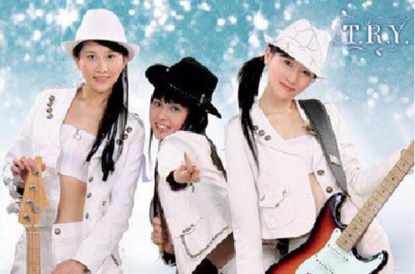  p>try为青春女子三人组合.