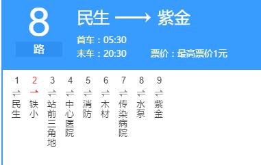 本溪公交8路