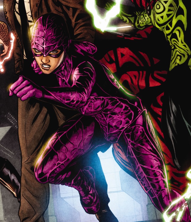 是美国dc漫画旗下多位角色使用过的称号,本名苏珊·林登-索恩(susan