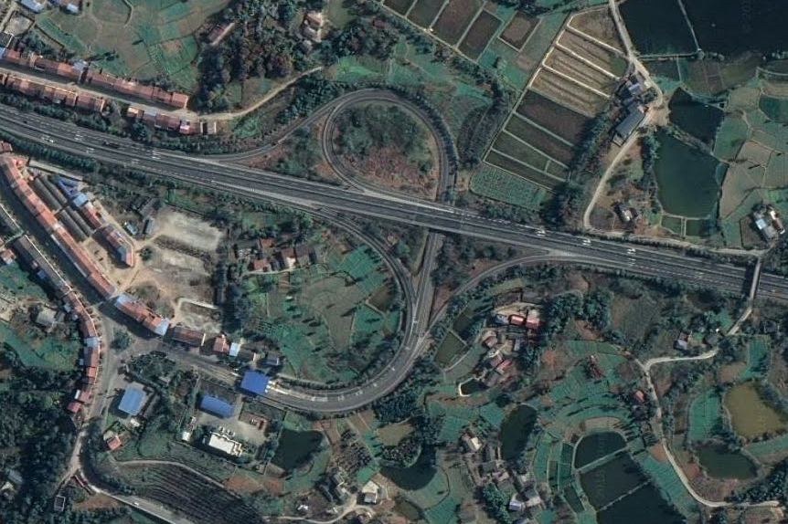 喇叭形立体交叉