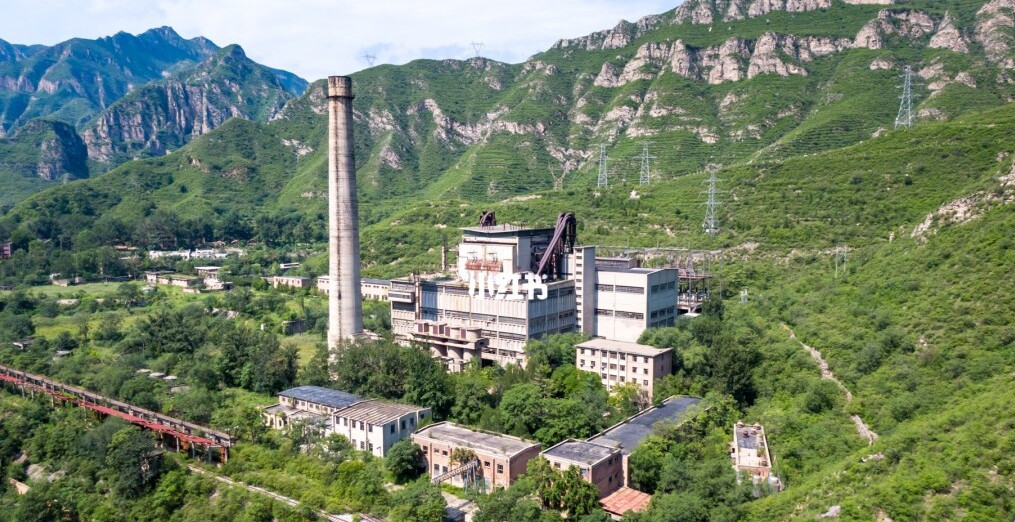 珠窝村京西电厂_运煤塔