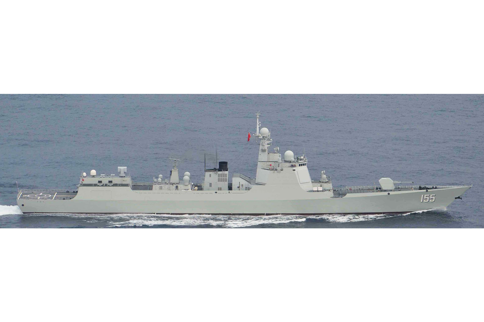 中国107银川号驱逐舰