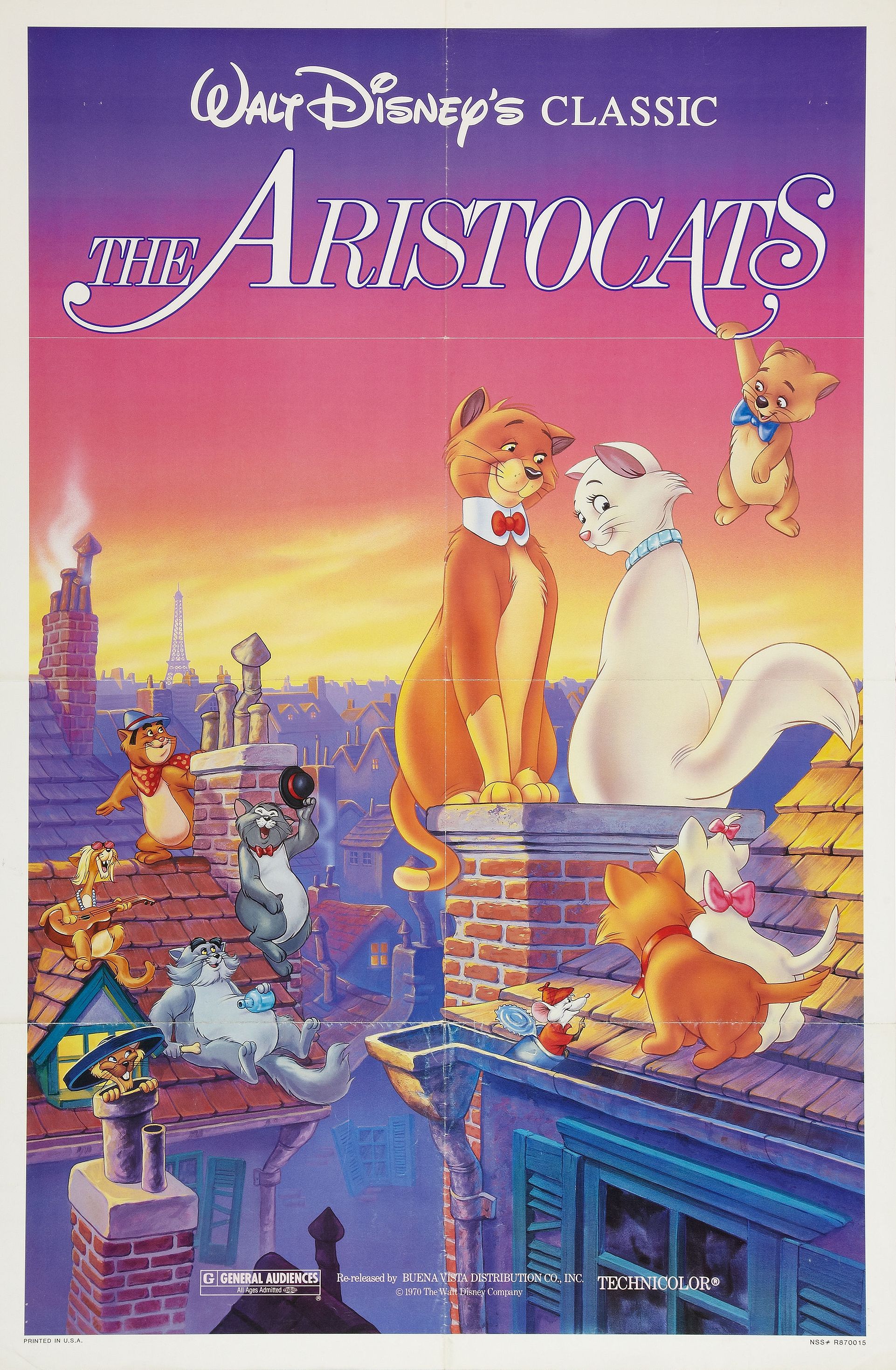 正版迪士尼猫儿历险记(普通话配音)(vcd)