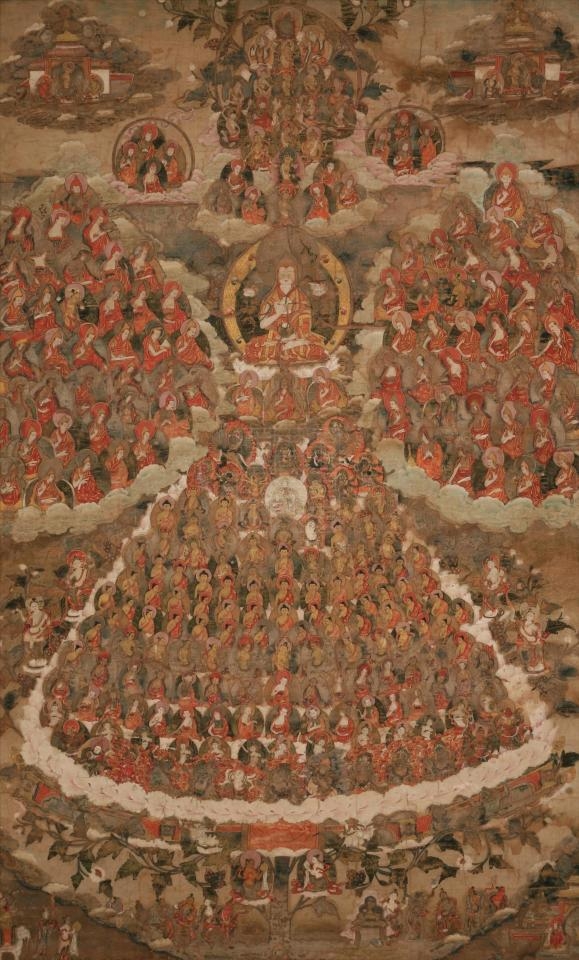 清格鲁派皈依境画