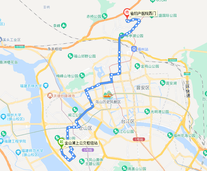 福州公交128路