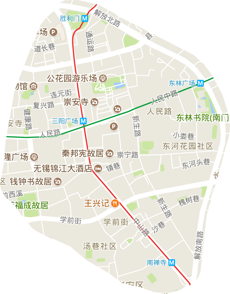 p>崇安寺街道,隶属于江苏省无锡市梁溪区,地处 a target="_blank"