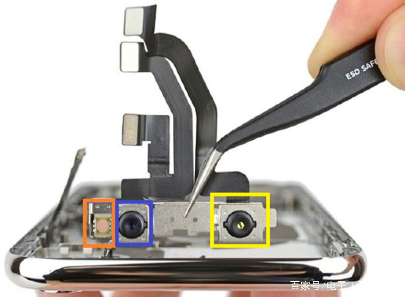 干货分享 图解iphone X拆机步骤 百科ta说