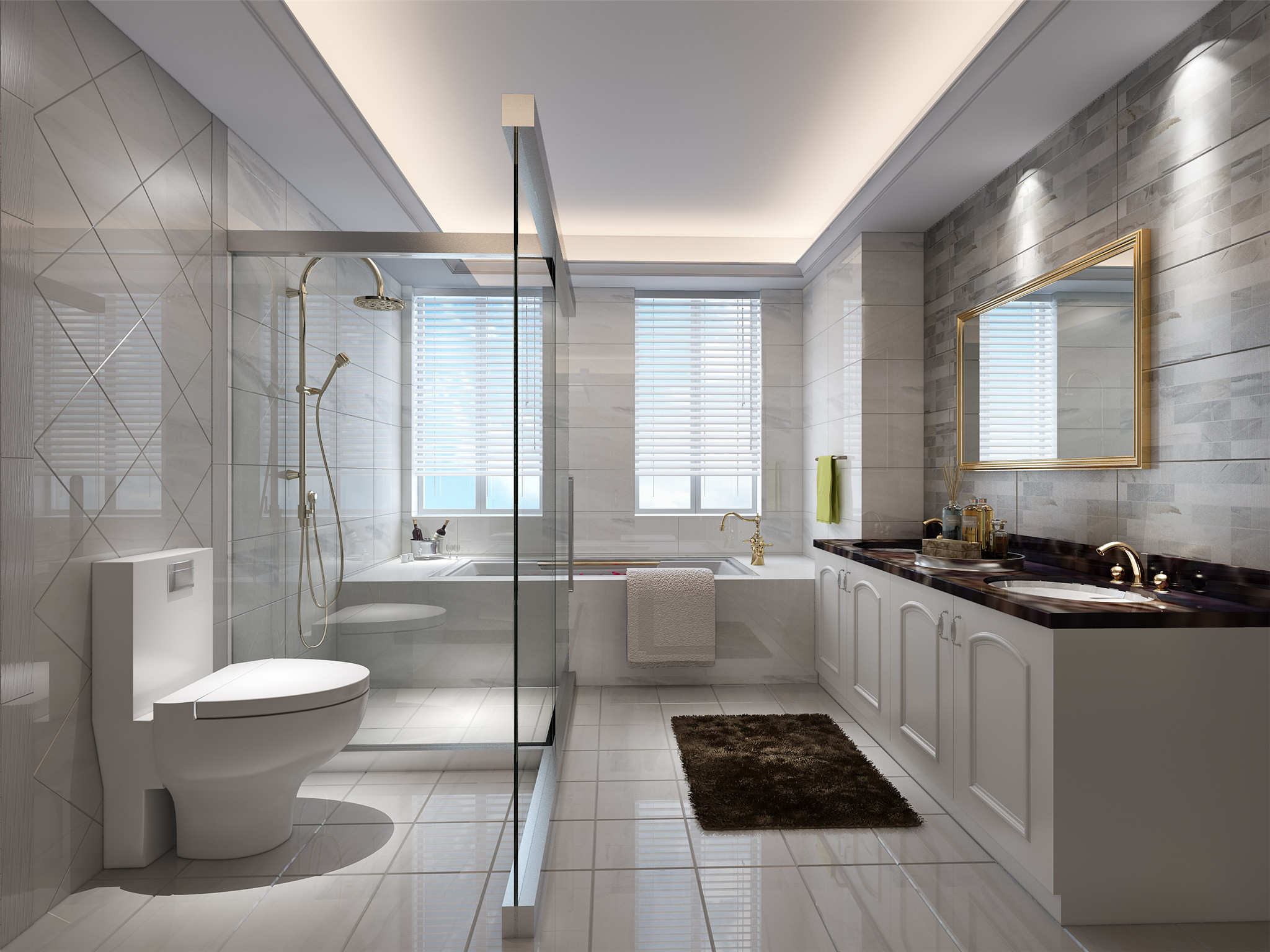 大的一般在主卧里的 a target="_blank" href="/item/卫生间/648494"