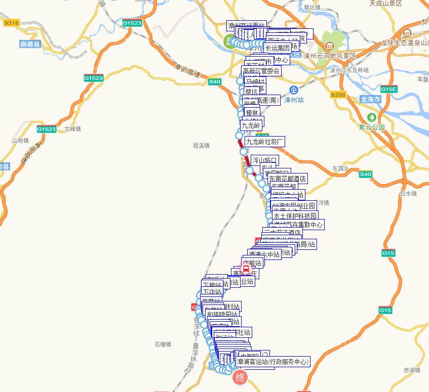 漳州公交101路