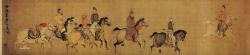 《东丹王出行图》美国波士顿艺术博物馆藏
