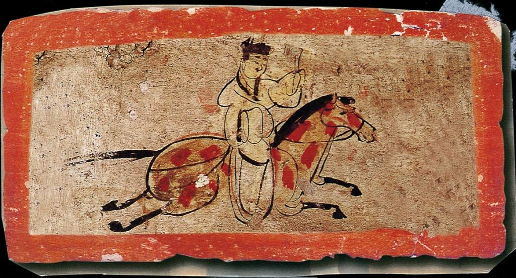 已发现有1400多座砖墓群,多是魏晋时期(公元220-419年)的地下 a