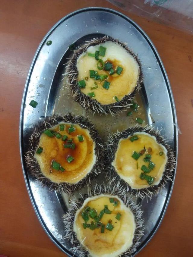 海胆蒸蛋