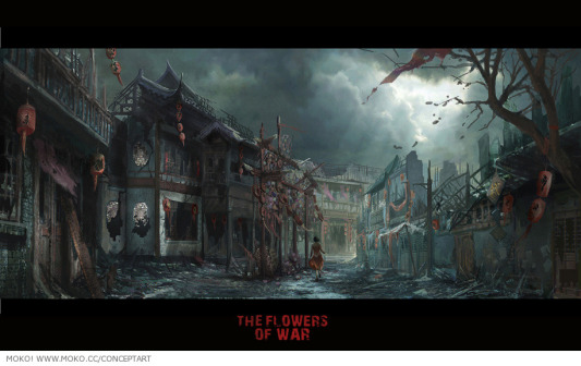 电影《金陵十三钗》概念图设计