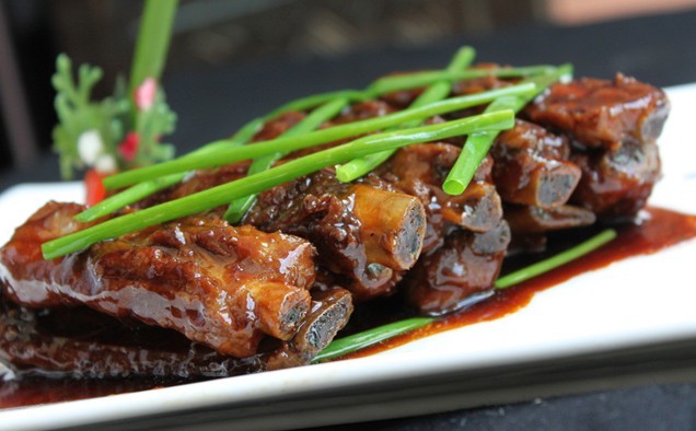 葱香排骨
