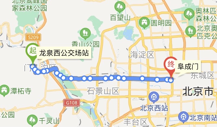  p>北京快速公交4号线(阜石路大容量快速公交),2012年12月30日开通