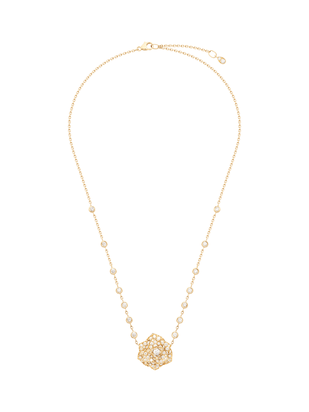 piaget伯爵 rose项链