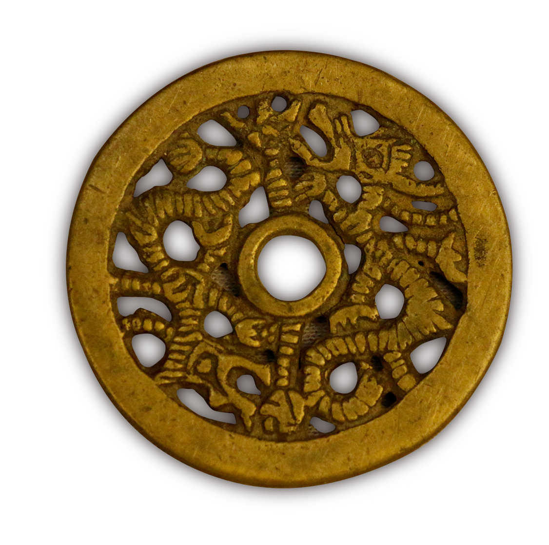 古代有种具有神力的钱可趋吉避凶驱邪祈吉——首都博物馆藏龙纹镂_