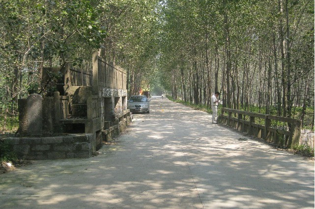  p> 庆安水库泄洪闸位于睢宁县古邳镇双河村. /p>